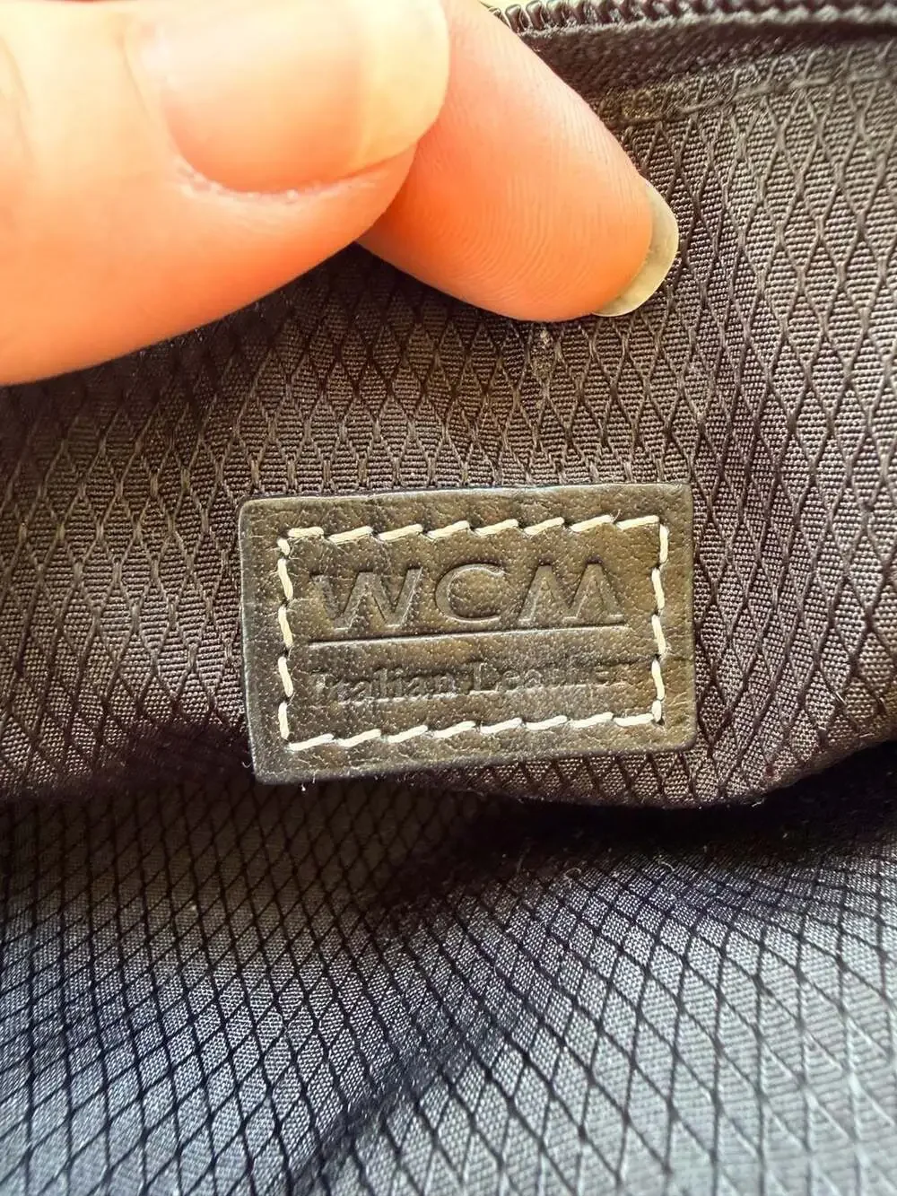 WCM italian leather